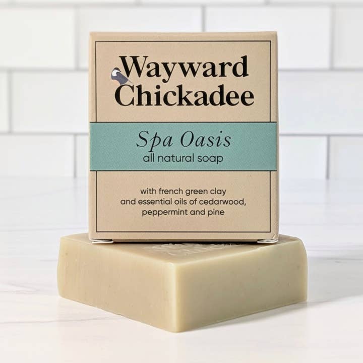 Spa Oasis Soap for wholesale by Wayward Chickadee