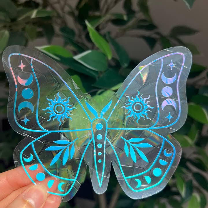 Thirty Three Creative – wholesale Suncatcher – Celestial butterfly, Rainbow Sun Catcher, Window cling