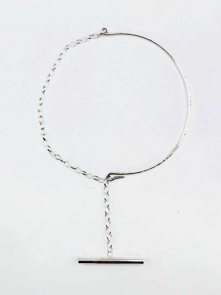 COLLANA HALF ORBIT
argento sterling 925 eco per la vendita all'ingrosso da parte di Pulva Jewelry