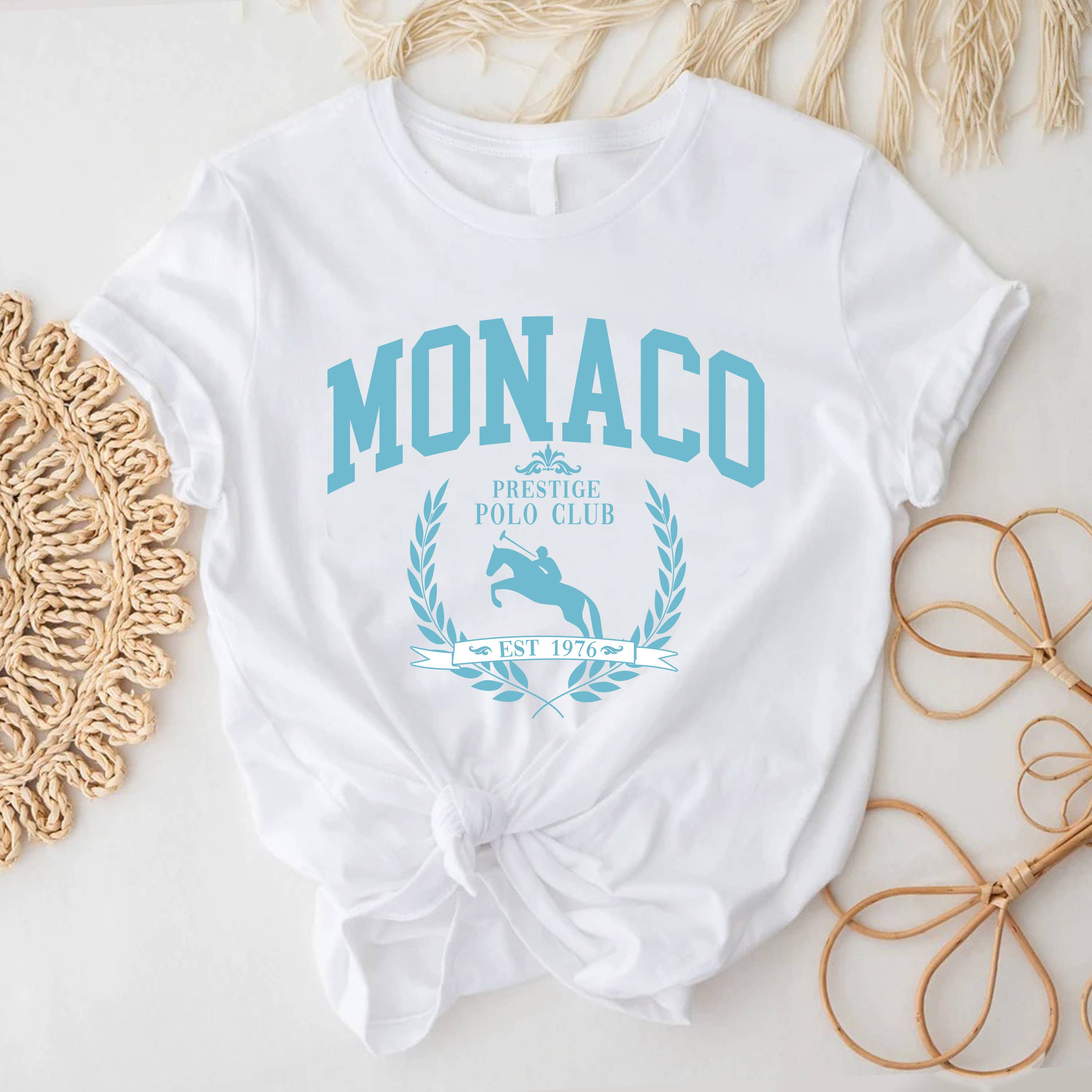 STARCHIS - Wholesale Screen Printed T-Shirt - Women's - Graphic t-shirt - Monaco polo club7