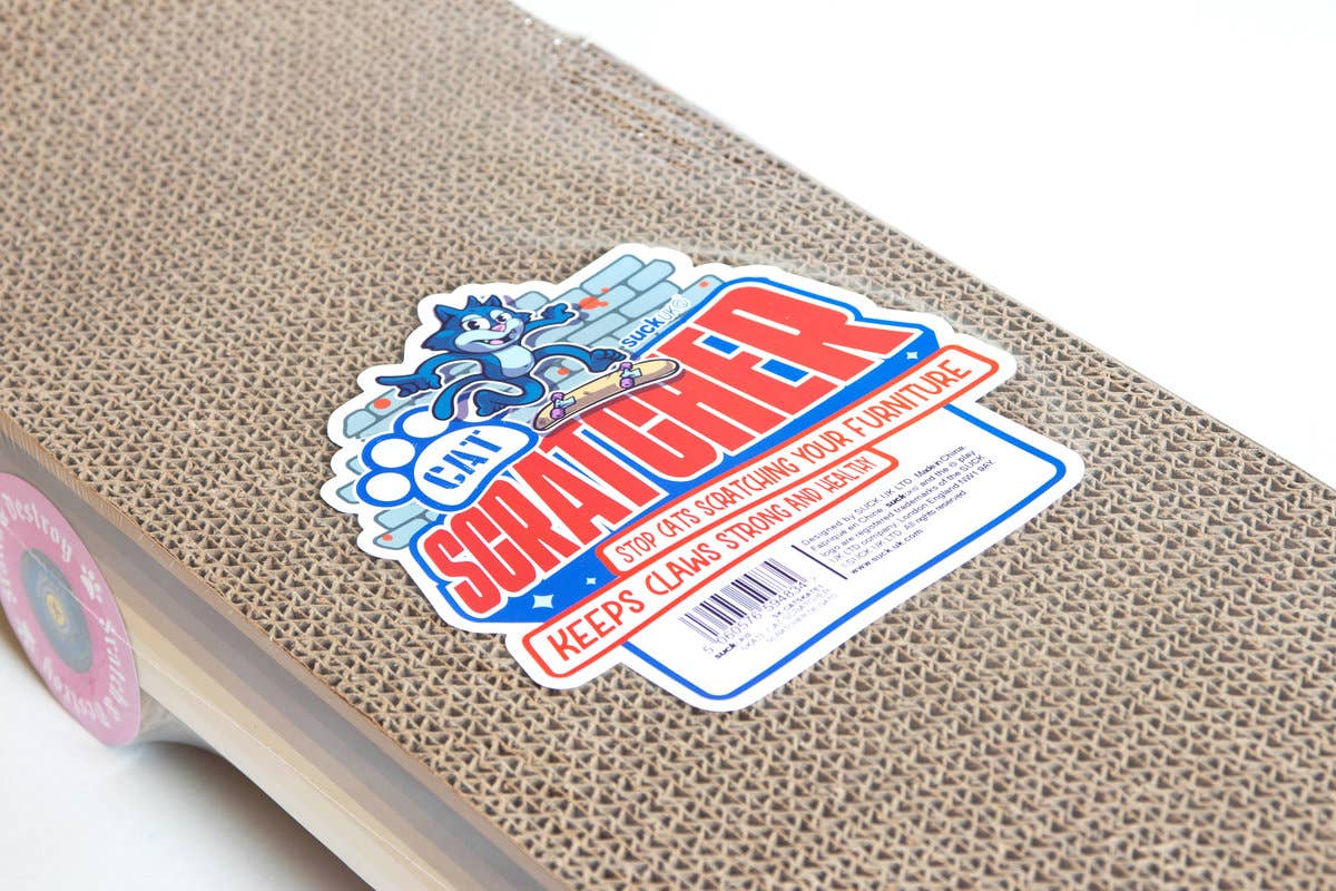 SUCK UK Ltd - USA - Wholesale Pet Scratcher - Cat - Skateboard Cat Scratcher3