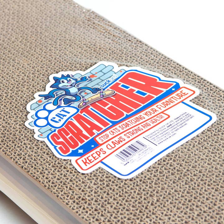 SUCK UK Ltd - USA - Wholesale Pet Scratcher - Cat - Skateboard Cat Scratcher3