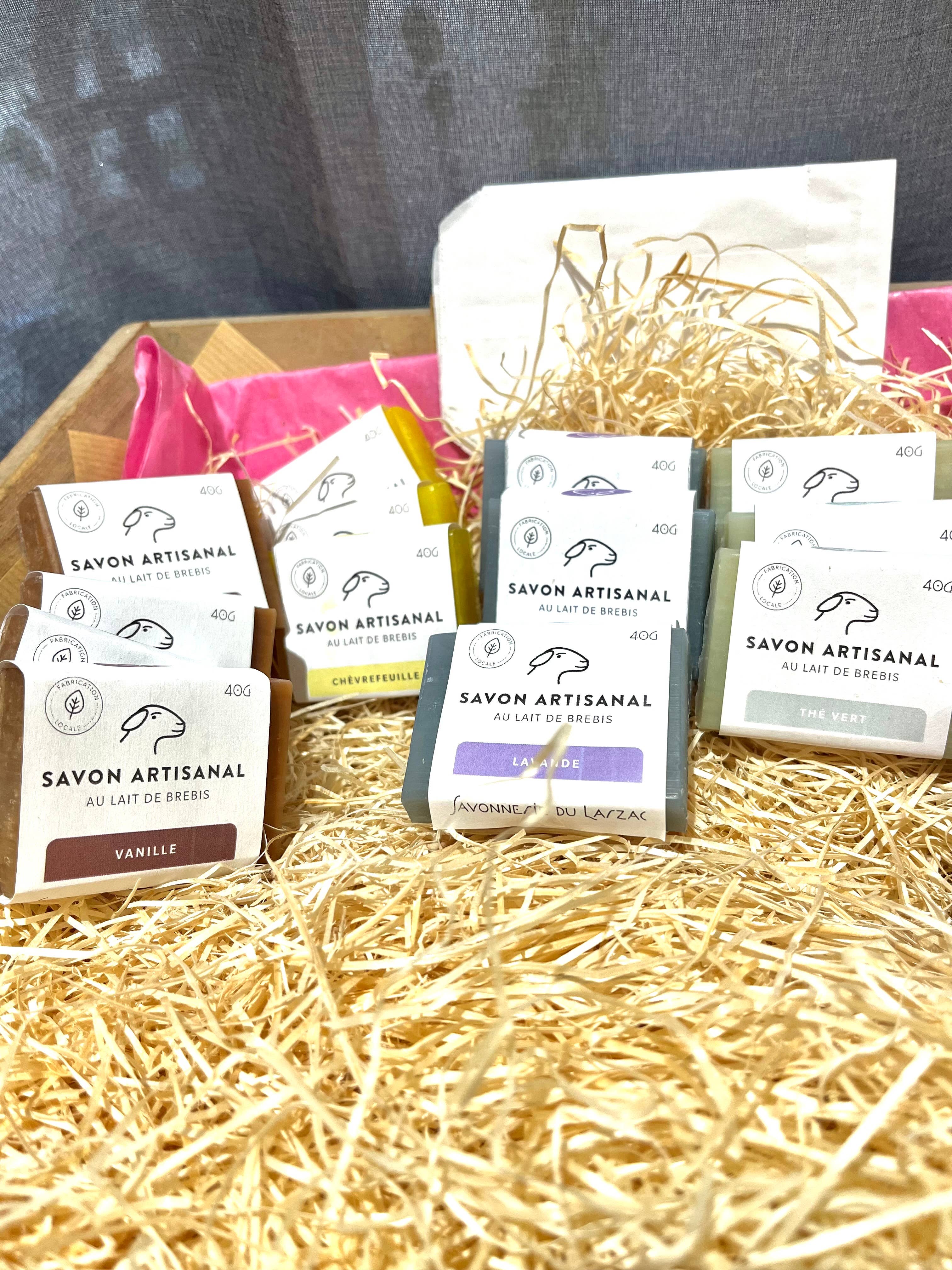 Savonnerie du Larzac – wholesale Tvål – Fårmjölkstvålar 40 g0