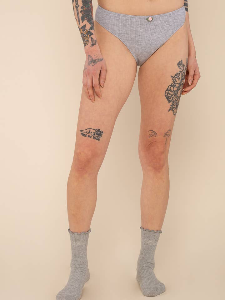 NLT - Vente Sous-vêtements – femme - Sous-vêtements Cheeky Côtelés 2x16