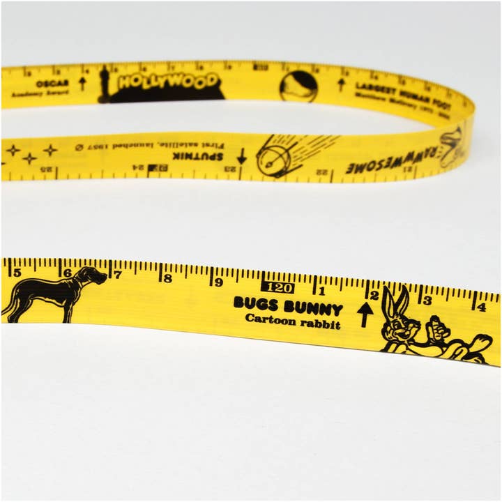 Luckies of London – wholesale Measuring tape – 10ft of Facts Tape Measure1