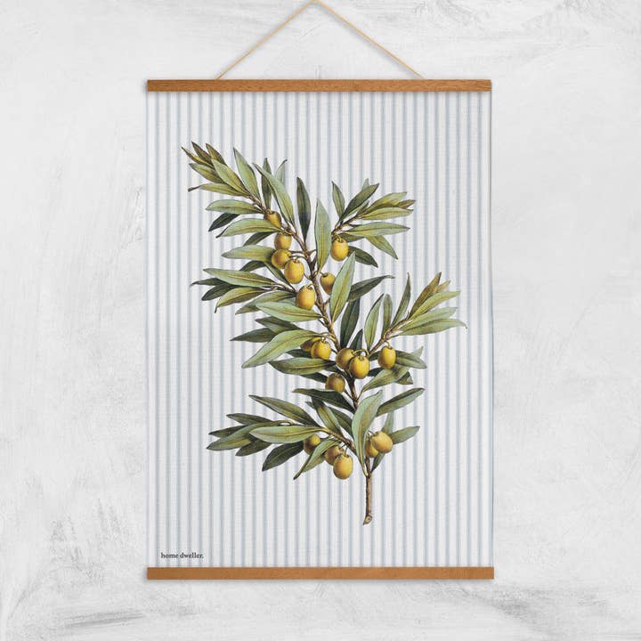 Home Dweller - Wholesale Tea Towel - Olive Branch Tea Towel