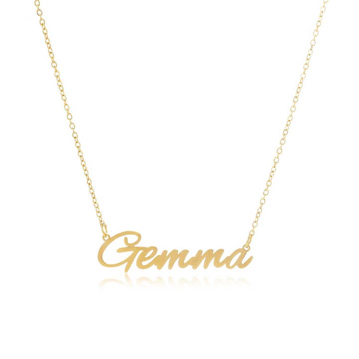Collier avec prénom Gemma pour la vente par Zotair