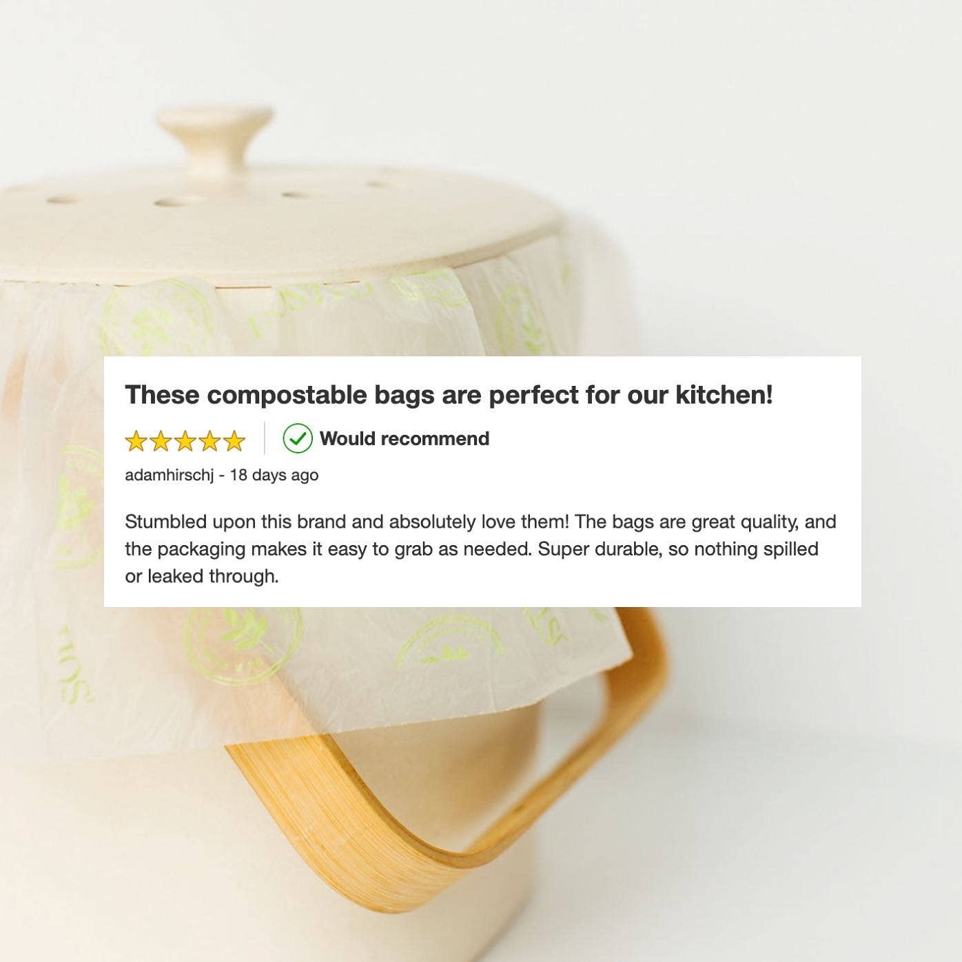 H O S T E D - Wholesale Trashcan/Trash Bin - Compostable Trash Bags, 3 Gallon, 50 Pack1