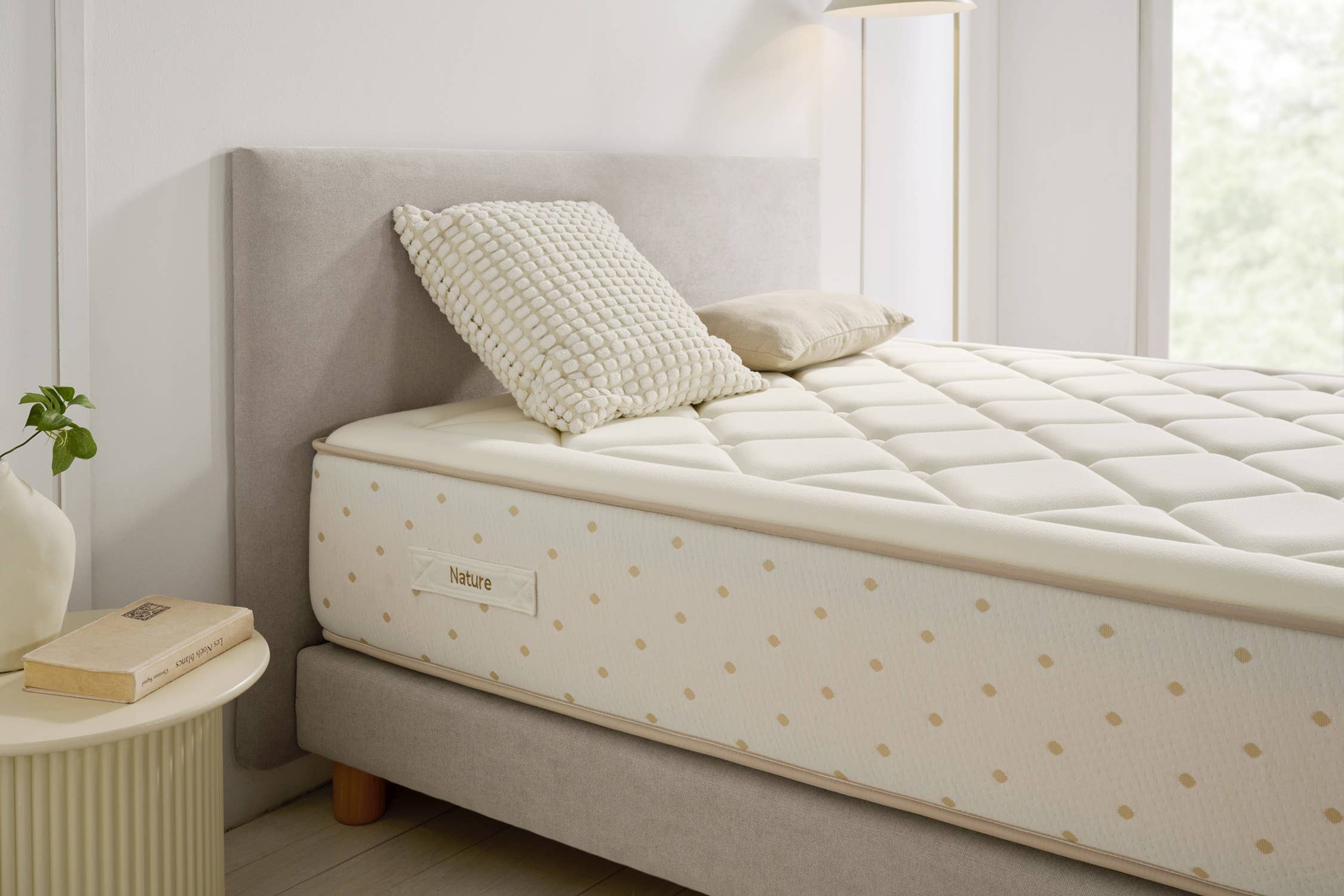 Moonia - Wholesale Bed - Eco Nature Spring Mattress, 30cm, 90x200cm - Moonia1