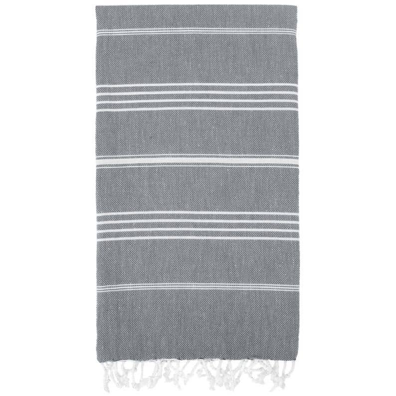 Basic Layers - Vente Serviette de plage - SERVIETTE TURQUE GRIS MONACO2
