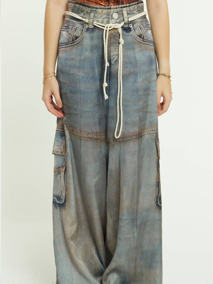 IPNG Design – Engroshandel Bukser - Dame – Bukser Sateen Rust - Jeanious0