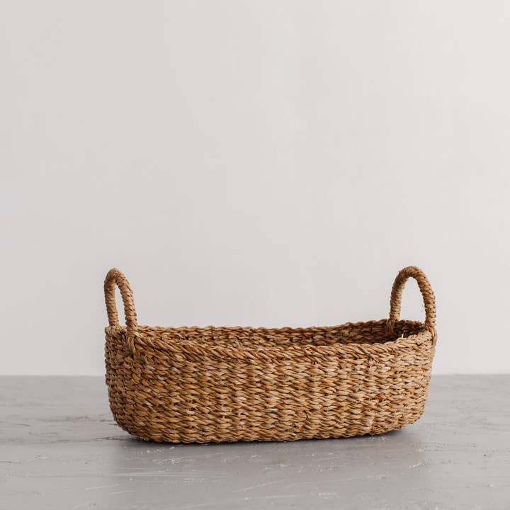 Will & Atlas - Wholesale Basket - Oval Tray Basket, harvest