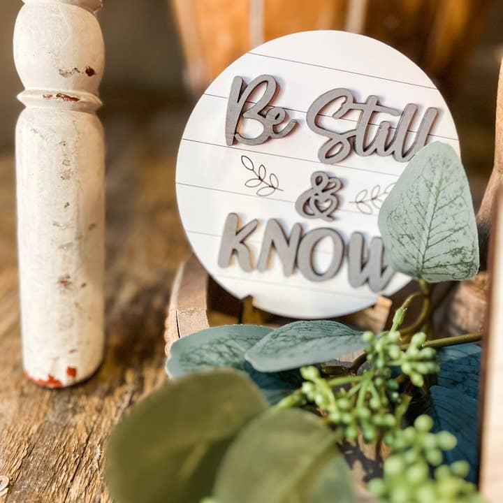 The Nest Home - Wholesale Decorative Tray - Faith Over Fear Tiered Tray Set8