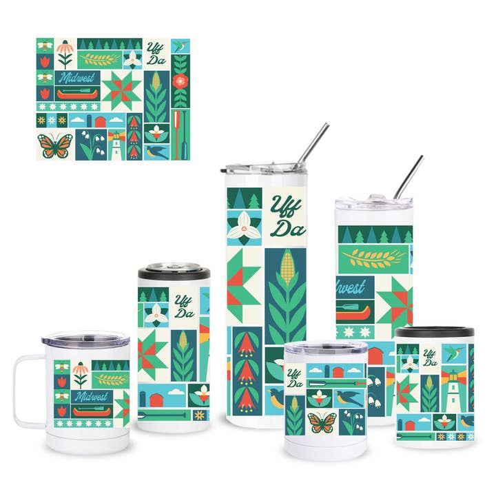 Midwest Sommer Isoleret Drikkegrej for engroshandel hos Creative Compass