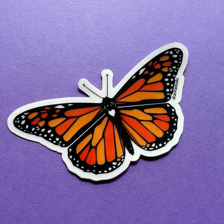 Adesivo a farfalla Monach per la vendita all'ingrosso da parte di ACira Studio LLC