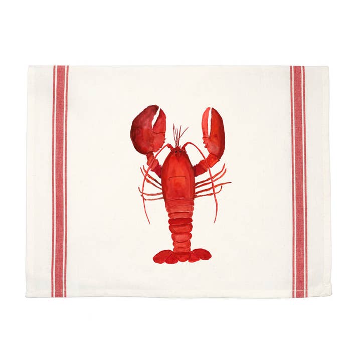Torchon homard pour la vente par Finding Silver Pennies