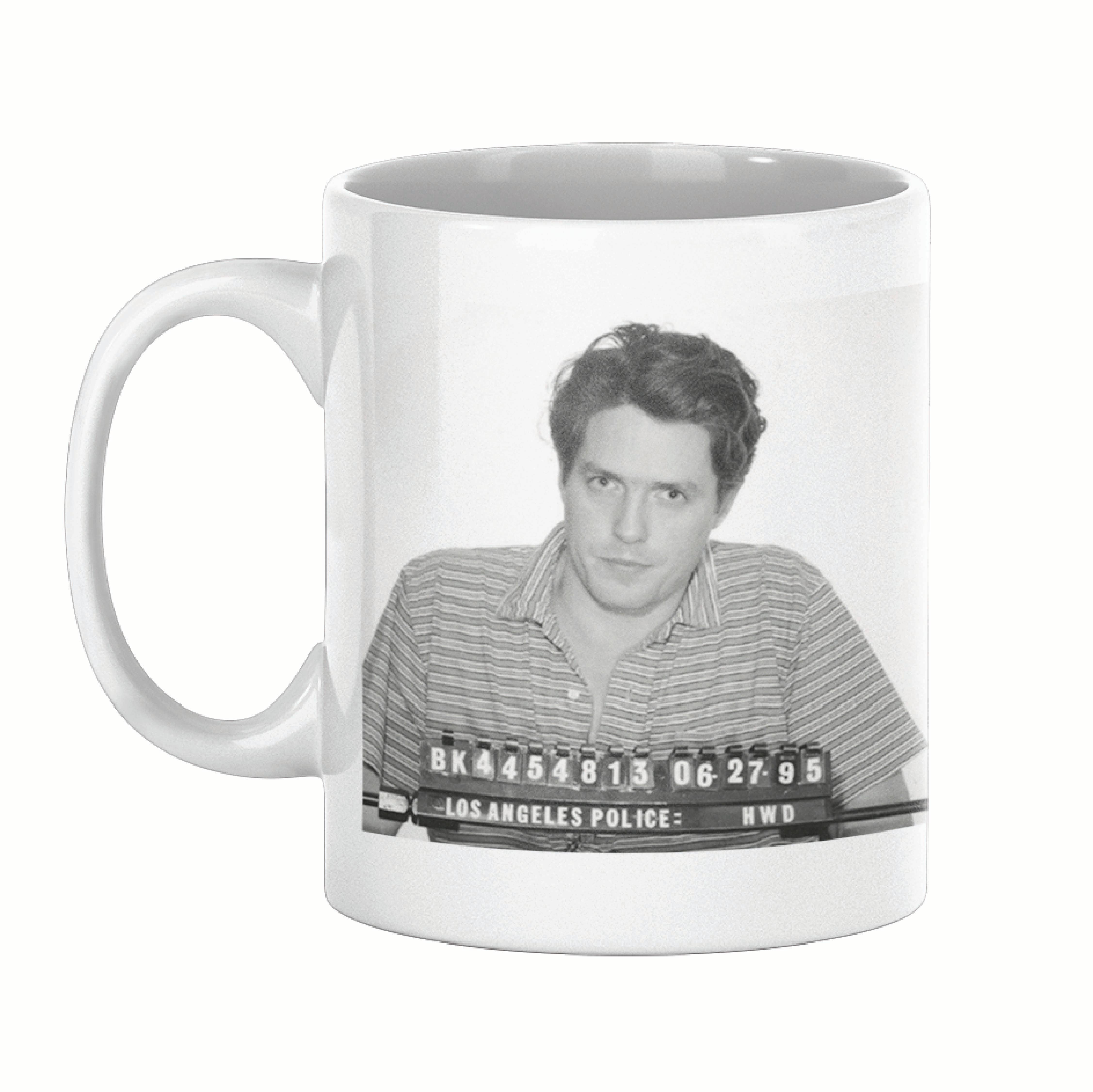 Lucky Mfg. Co. – Großhandel Kaffeebecher – Hugh Grant Mugshot Tasse0