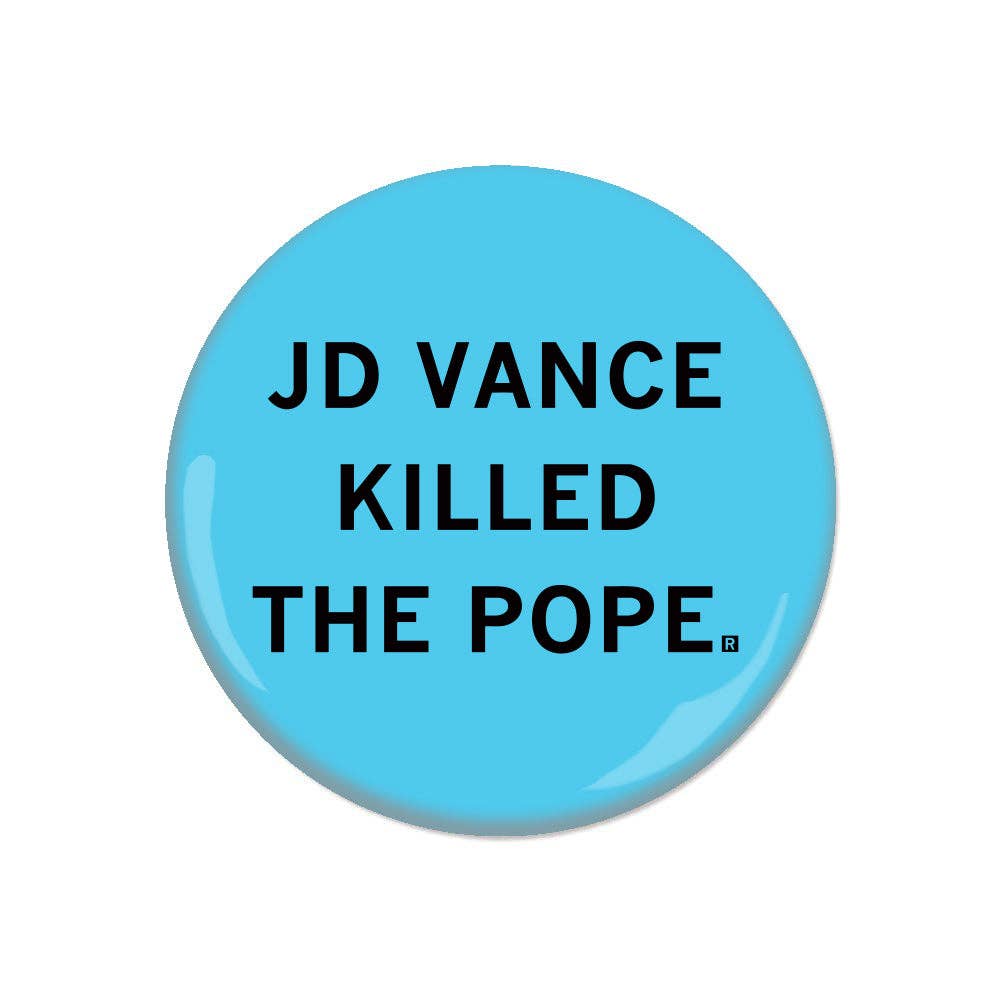 RAYGUN - Wholesale Lapel Pin/Button - JD Vance Killed the Pope Button