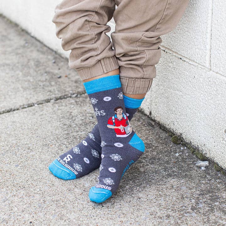 Sock Religious - Wholesale Socks - Kids - St. Carlo Acutis Eucharist Kids Socks5