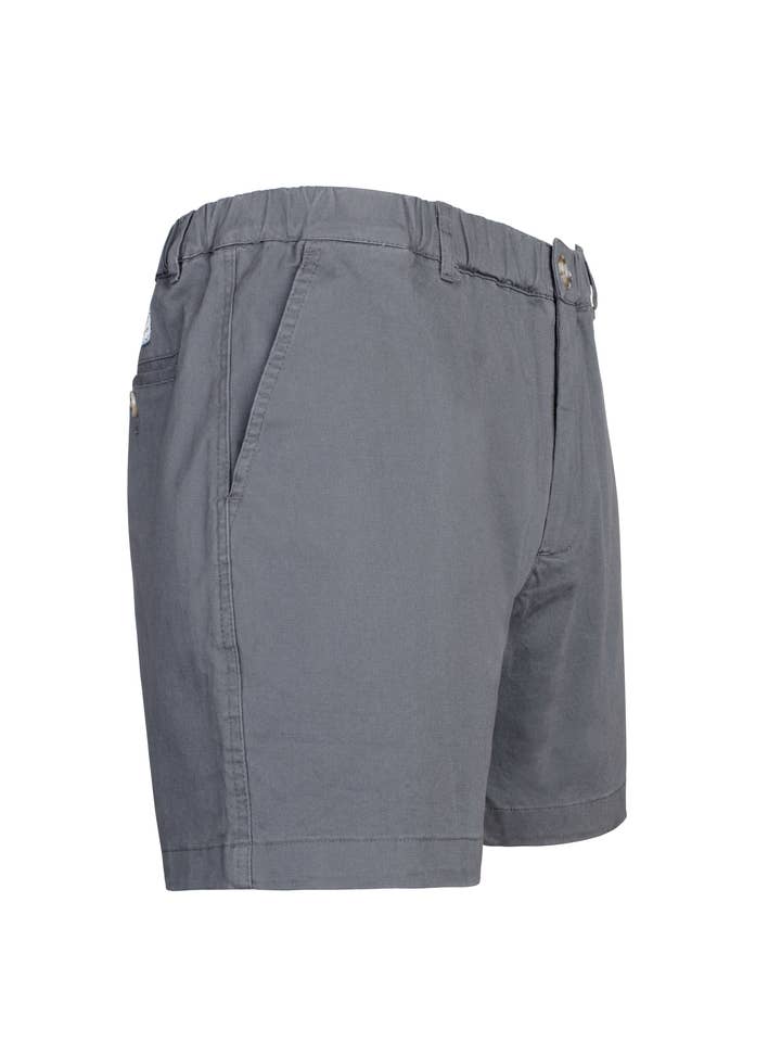 Meripex Apparel - Wholesale Shorts - Men's - Charcoal 7" Stretch Shorts1