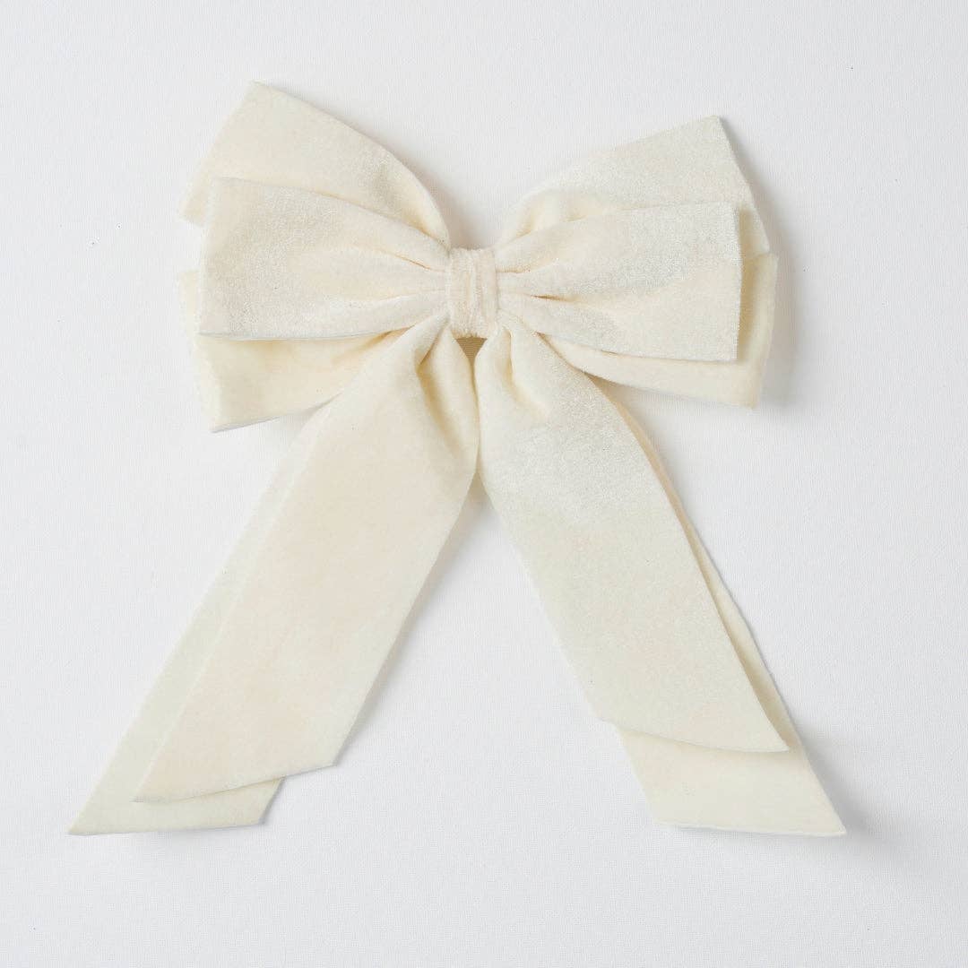 Joy By - Wholesale Ornament - Velvet Clip-On Bow2