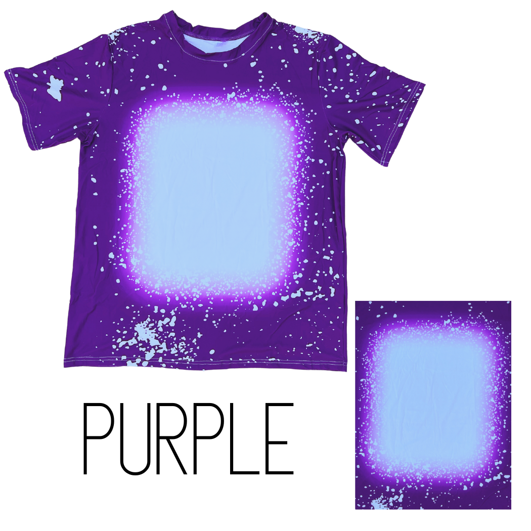 Sublimation Kings of Florida - Wholesale Sublimation Blank T-Shirt - Unisex - Sublimation Faux Bleached Shirts- Youth & Adult Sizes7