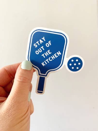 Pickleball Sticker for wholesale by Little Stickerhood Shop