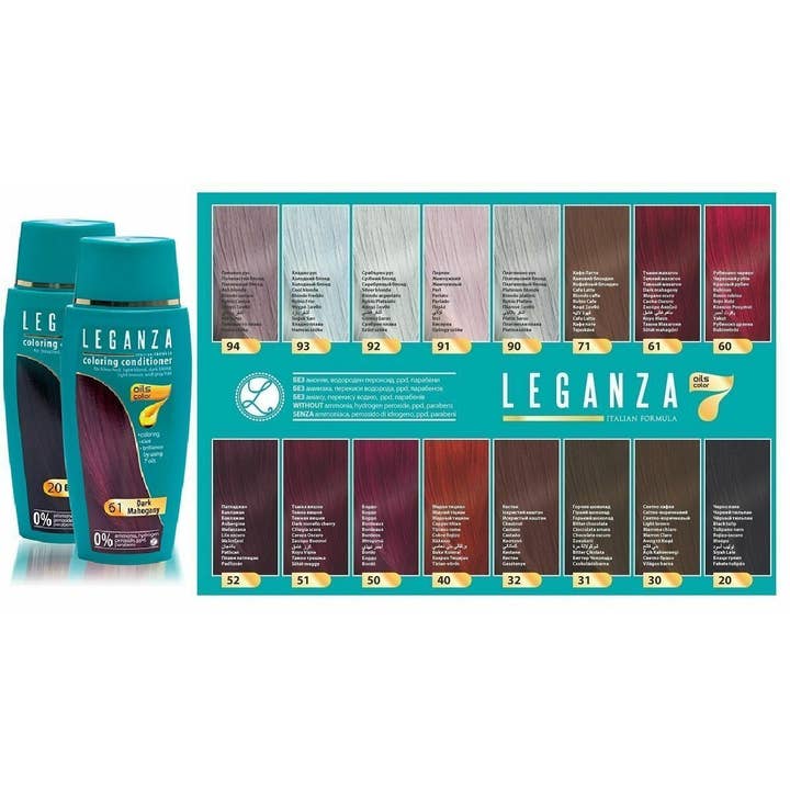 Mister33 Womencare – Amaciador de cabelo por atacado – Condicionador Colorante Leganza - Cobre Titânio // 150 ml1