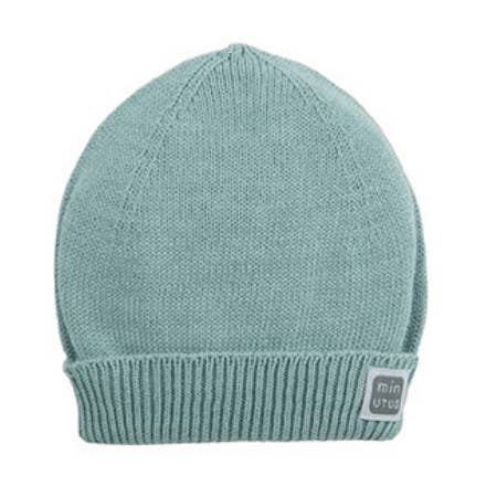 Minutus - Wholesale Newborn/knit hat – Baby - Tricot Mint 100% Cotton Baby Hat0