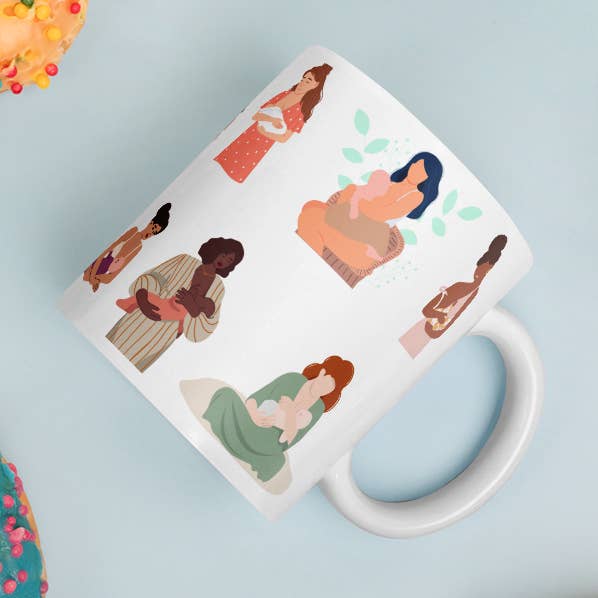 Breastfeeding Mother's Day Mug | Lactation Consultant Cup for wholesale by a riley creations