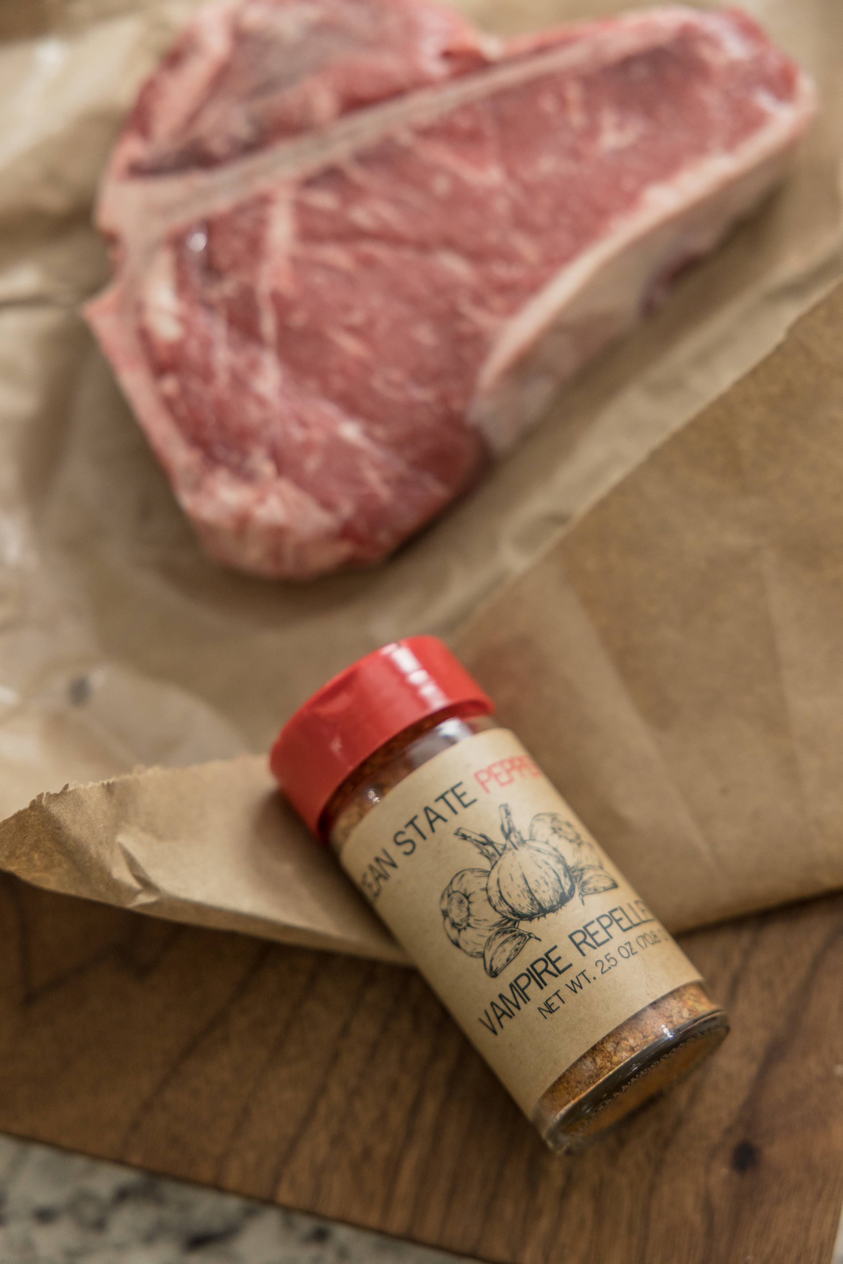 Ocean State Pepper Co. - Wholesale Dried Spice Mix - Vampire Repellent - Roasted Garlic Blend3