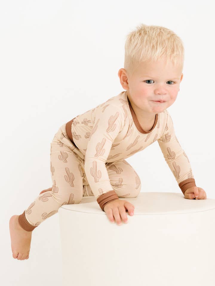 Desert Cactus Bamboo Set for wholesale by Little One Shop