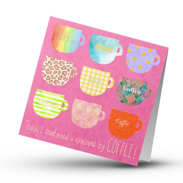 Good Mood Card for wholesale by Printed Hugs