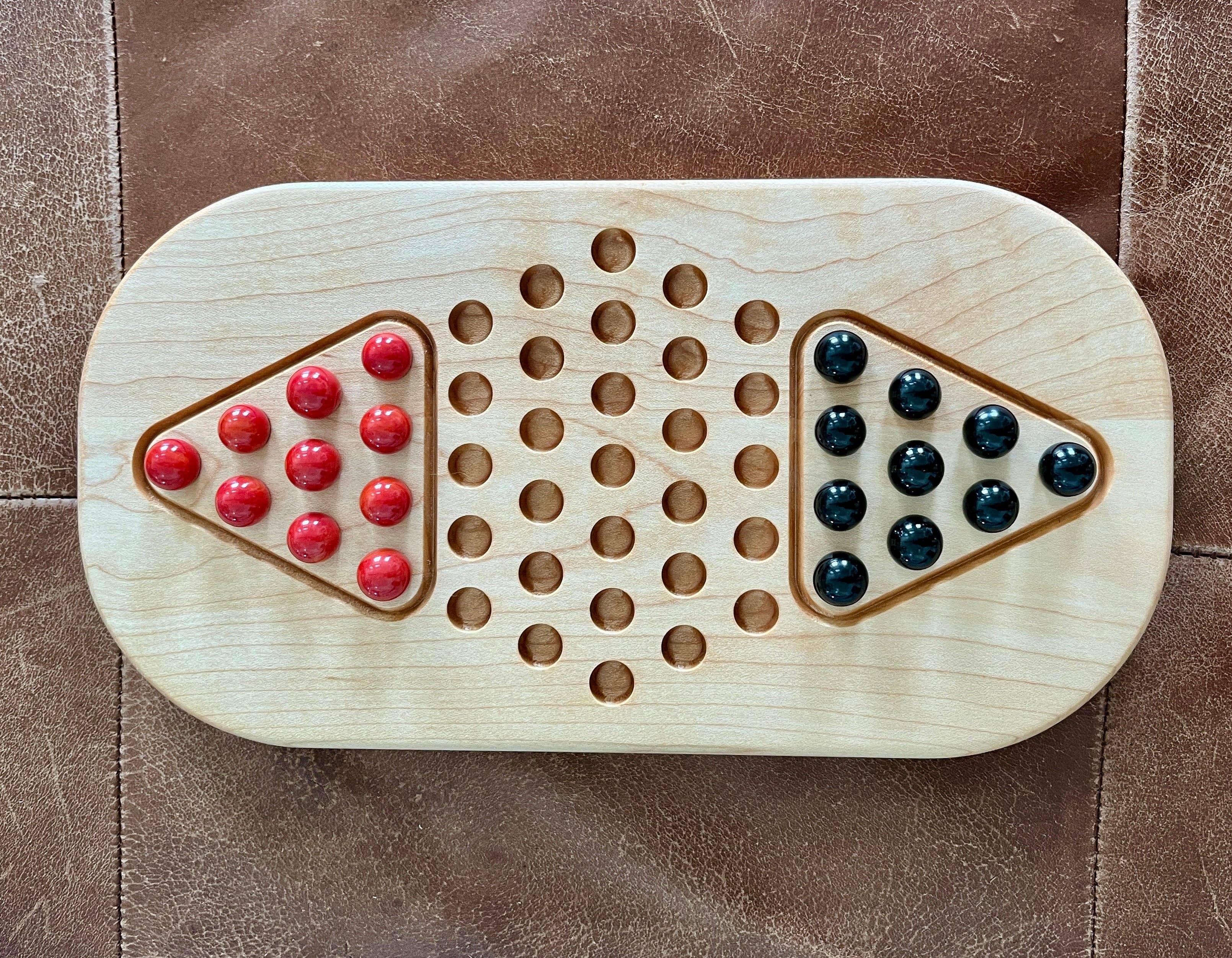 Lakeline Designs - Wholesale Board Game - Travel Chinese / Star Checkers – 2-Player Mini Board Game4