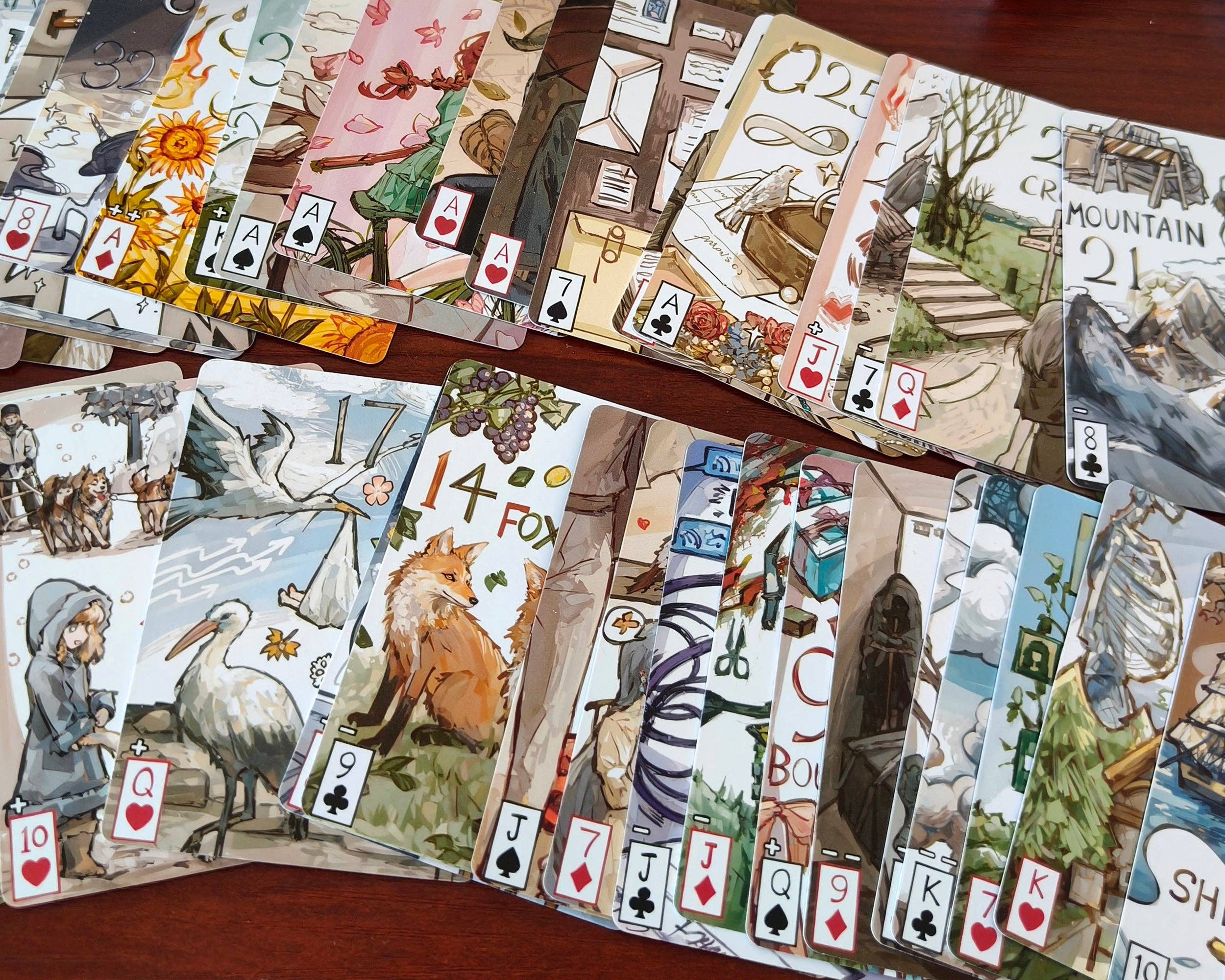 Vermilion Collection - Vendita all'ingrosso Tarocchi - Lenormand Primitivo4