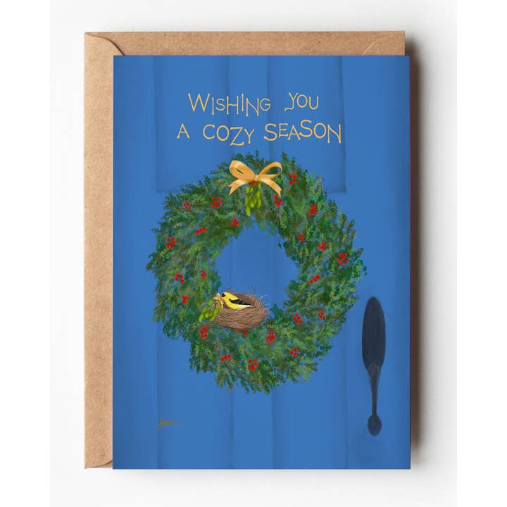 The Chrysalis Imagery – wholesale Season’s Greetings card – Cozy Card - Holiday