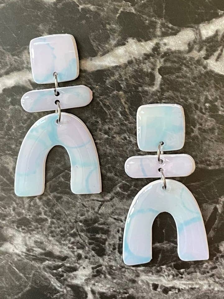 Ocean akvarel stablet bue for engroshandel hos Laurel Handcrafts