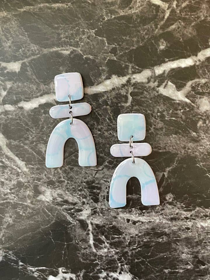 Ocean akvarel stablet bue for engroshandel hos Laurel Handcrafts