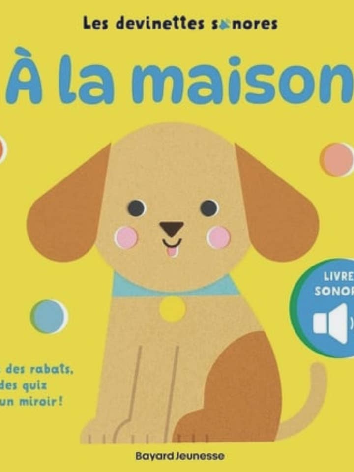 LES DEVINETTES SONORES A LA MAISON pour la vente par Selection Livres jeunesse poppik