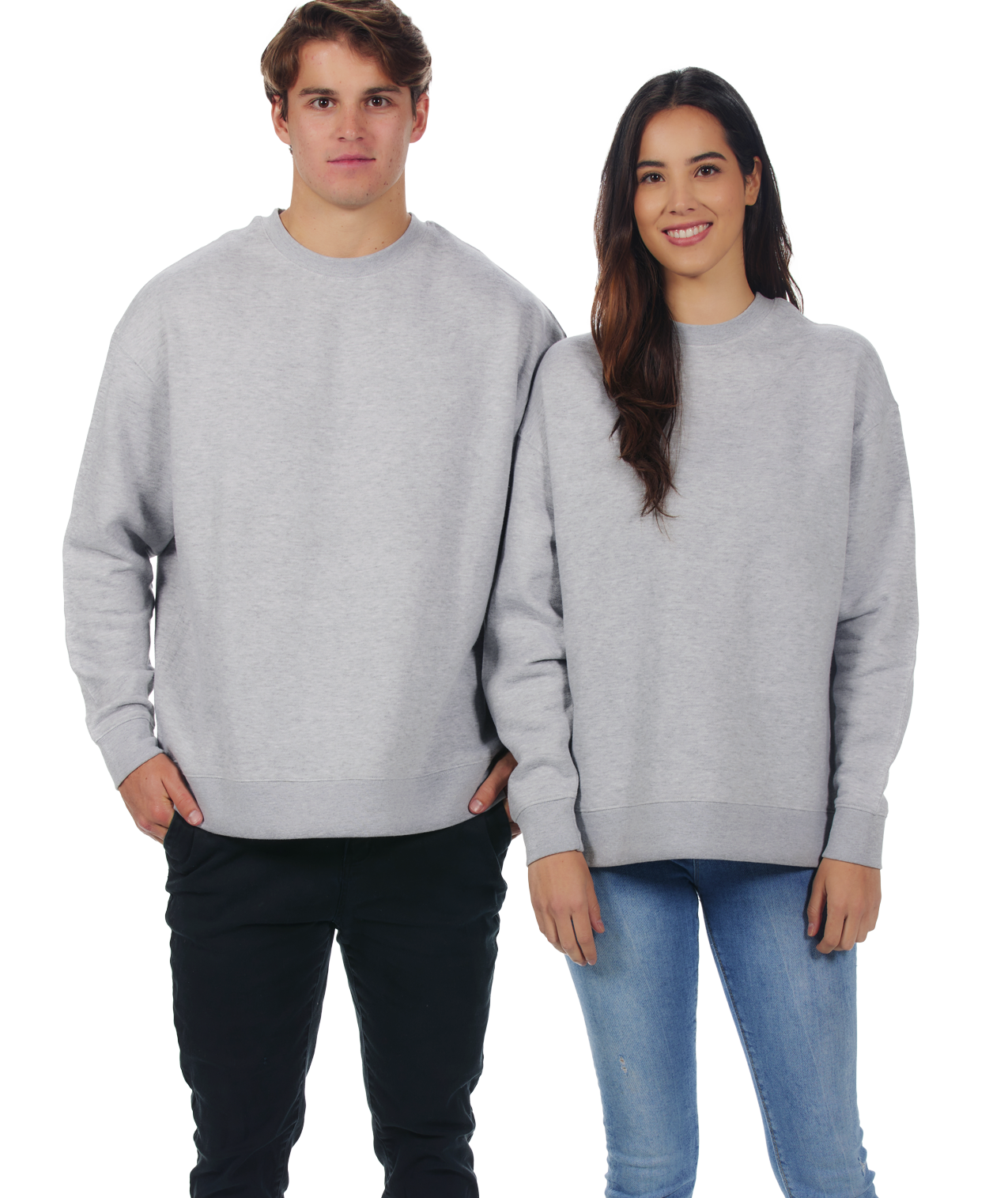 U.S. Apparel – wholesale Sweatshirt – Unisex – Unisex Snuggly Fleece Crew Neck Pullover47