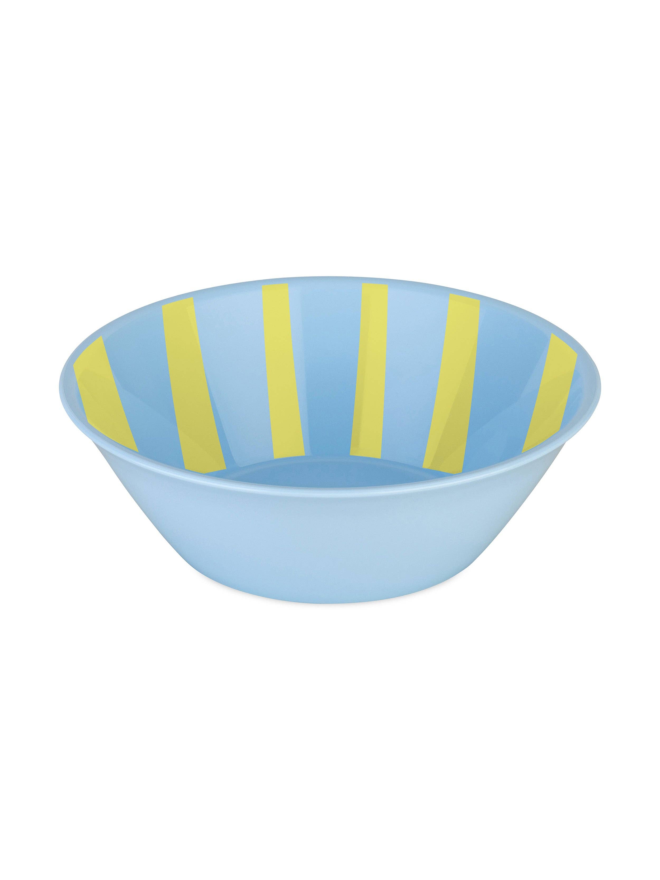 sweet blue NORA BOWL S STRIPES bowl for wholesale on Faire