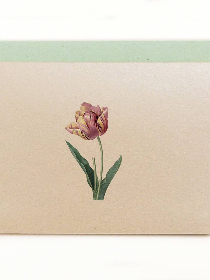 Tulip Notecard for wholesale by Lilybranch