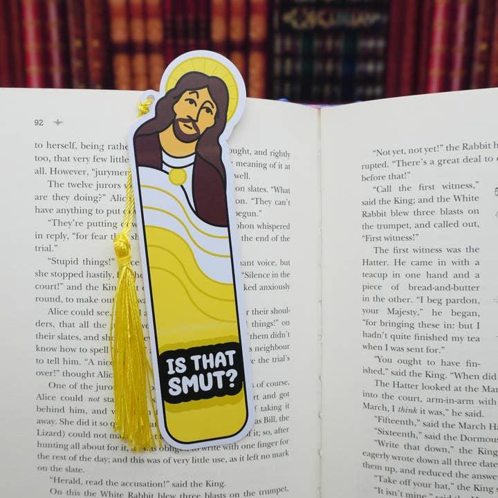 Punchkins - Wholesale Bookmark - “Is That Smut?” Jesus is Watching Bookmark