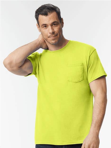 Eleven Fashion - Wholesale T-shirt – men's - Gildan - DryBlend Pocket T-Shirt8