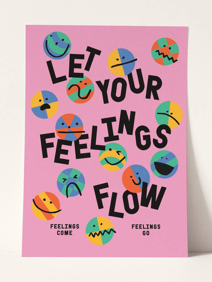 Laissez vos sentiments s'exprimer (Rose) pour la vente par SANDERS DE ROEPER