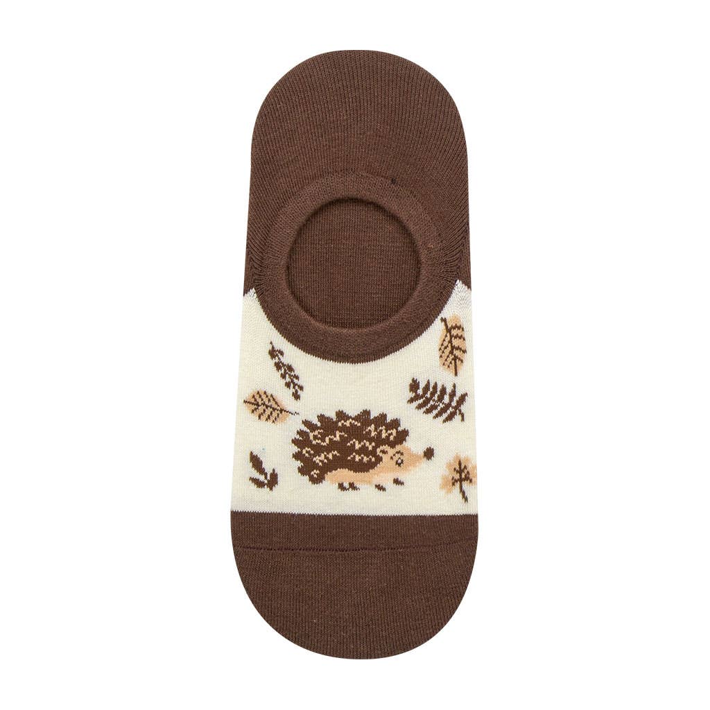 KYLIE CRAZY - Wholesale Socks - Women's - HEDGEHOG invisible cotton sock, original and fun2