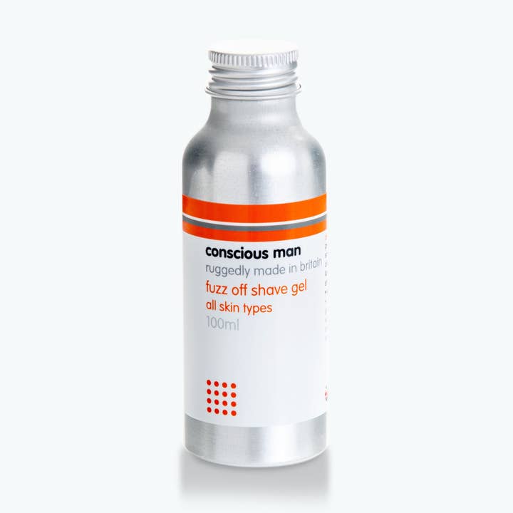 Fuzz Off Organic Shave Gel for wholesale by Conscious Skincare