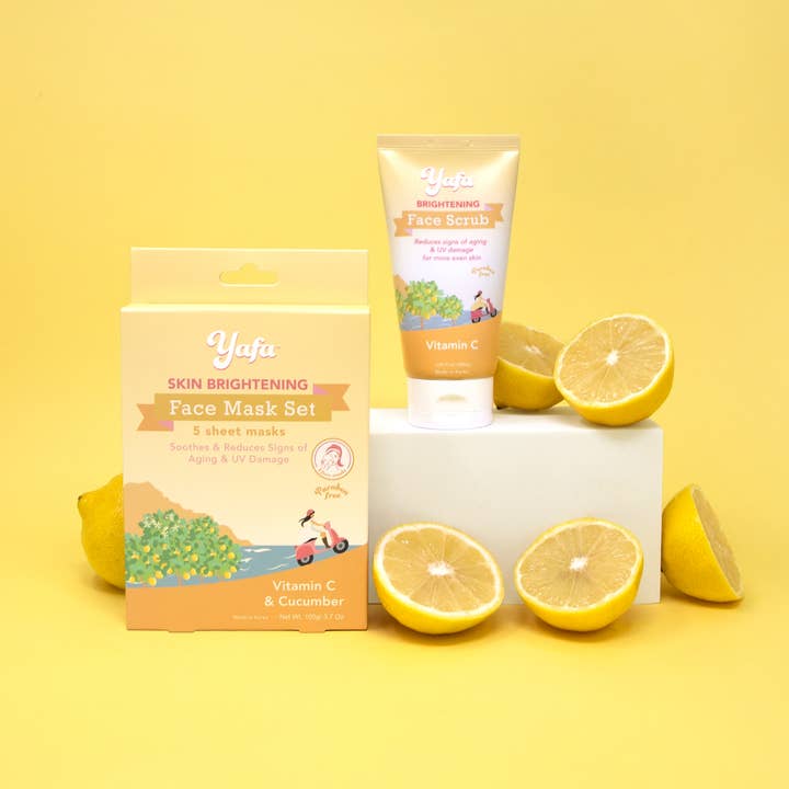 Yafa Beauty – Esfoliante facial por atacado – Esfoliante facial Yafa com vitamina C4