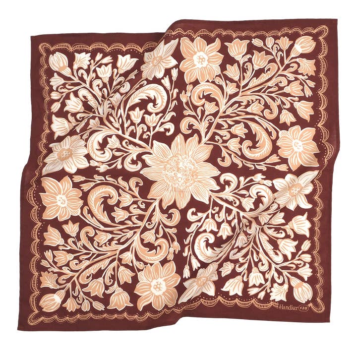 Handker Bandanas - Wholesale Bandana - Unisex - No. 138 Agatha Bandana  0