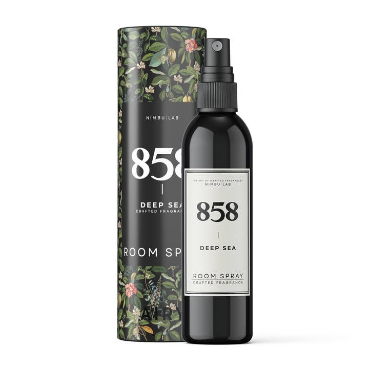 858 DEEP SEA - Fresh and Airy - Room Spray 8oz for wholesale by Nimbu Lab - The Art Of Crafted Fragrances